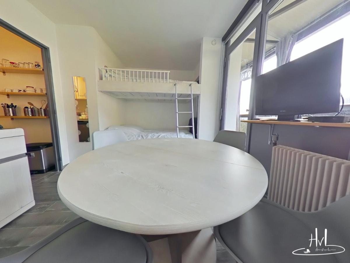 Studio avec loggia vue pistes Hohneck Lägenhet La Bresse Exteriör bild