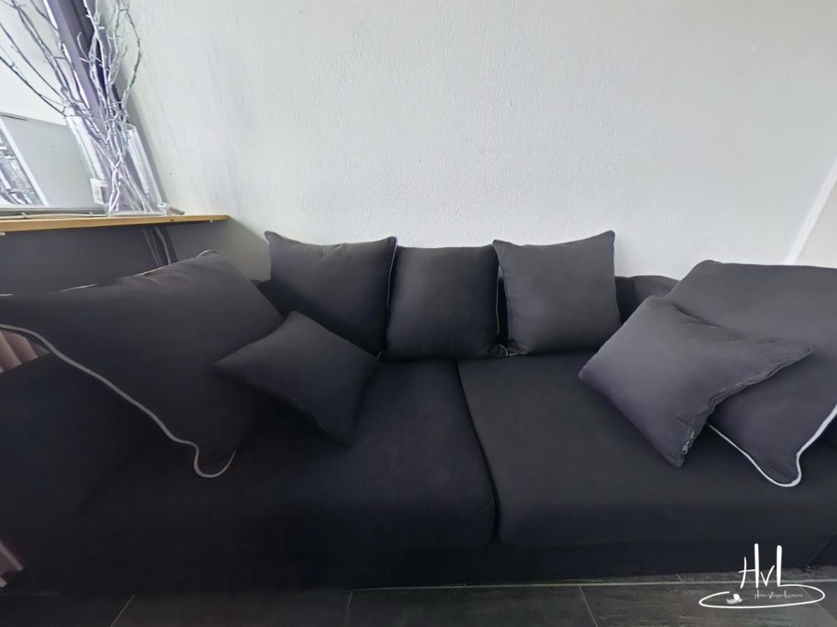 Studio avec loggia vue pistes Hohneck Lägenhet La Bresse Exteriör bild
